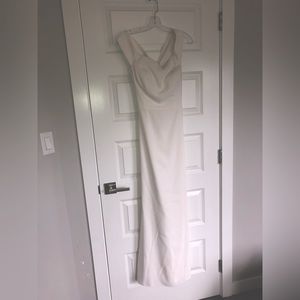 Simple and Elegant Wedding Dress - Dessy Collection Style 2987